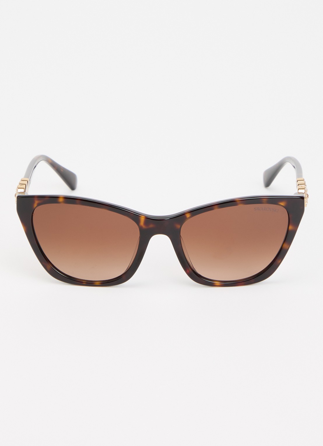 Swarovski Cat Eye zonnebril SK6068U - detail donkerbruin