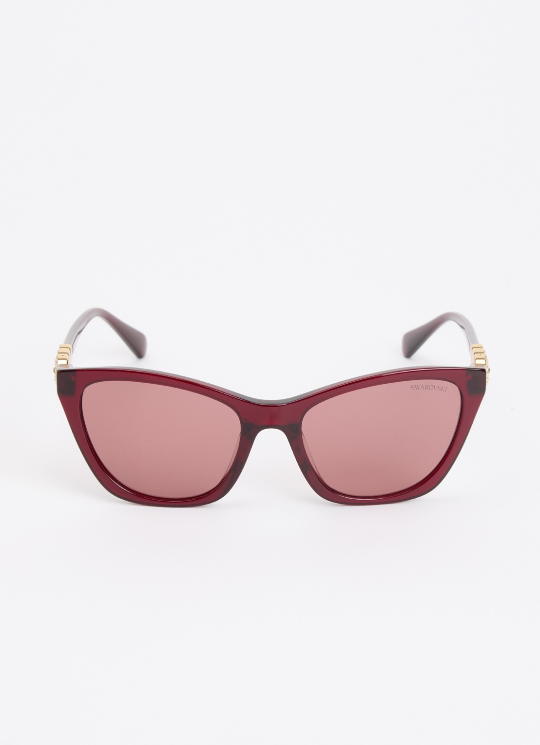 Swarovski Cat Eye zonnebril SK6068U - detail 2 cognac