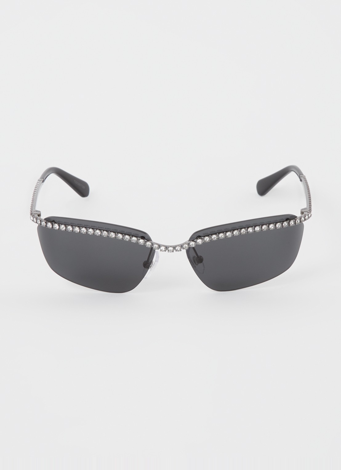Swarovski Cat Eye zonnebril SK7001  - detail zilver