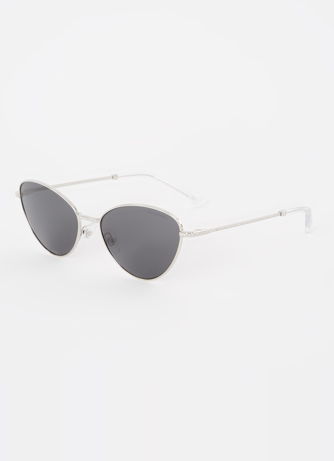 Swarovski Cat Eye zonnebril SK7014 - voorkant zilver