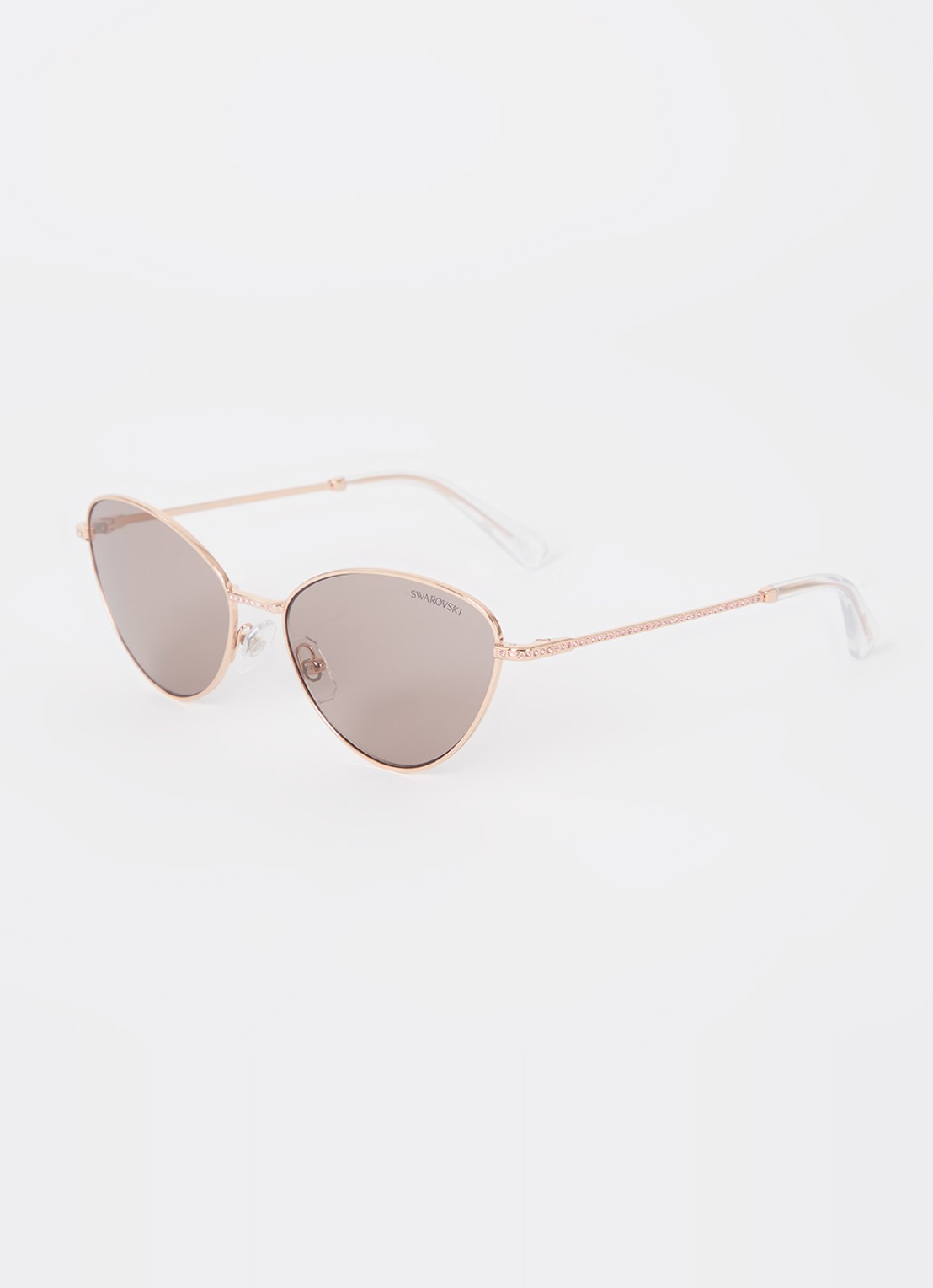 Swarovski Cat Eye zonnebril SK7014 - voorkant 4 roségoud