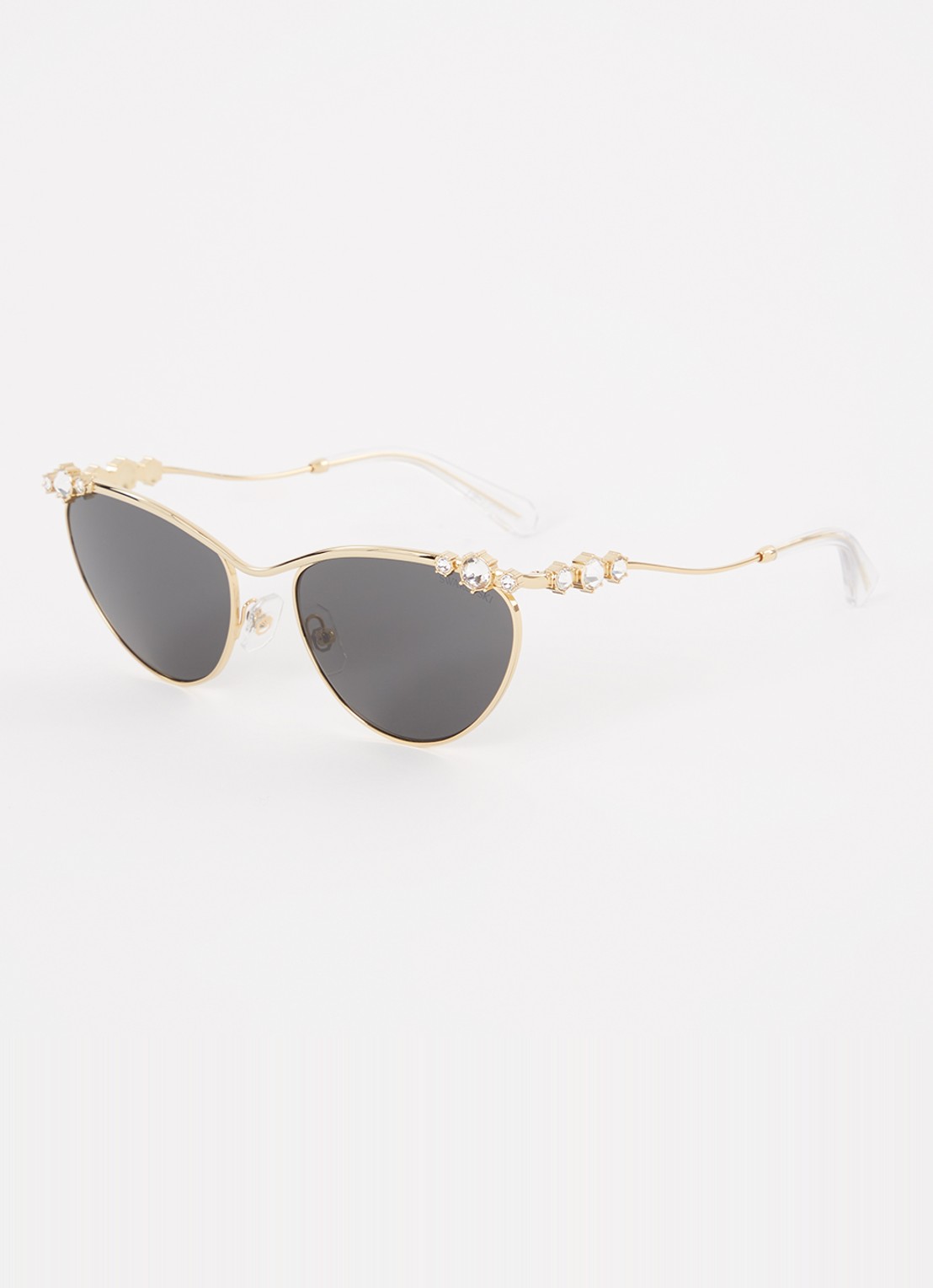 Swarovski Cat Eye zonnebril SK7017 - voorkant goud