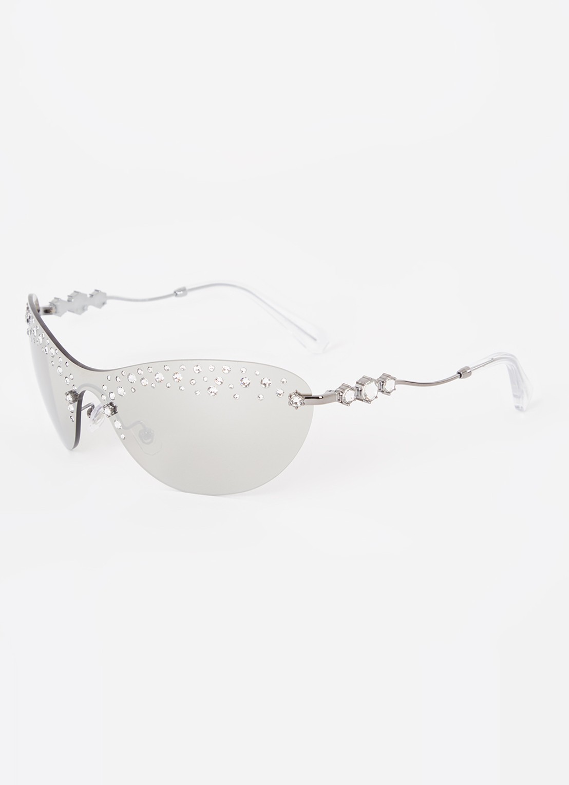 Swarovski Cat Eye zonnebril SK7023 - voorkant zwart