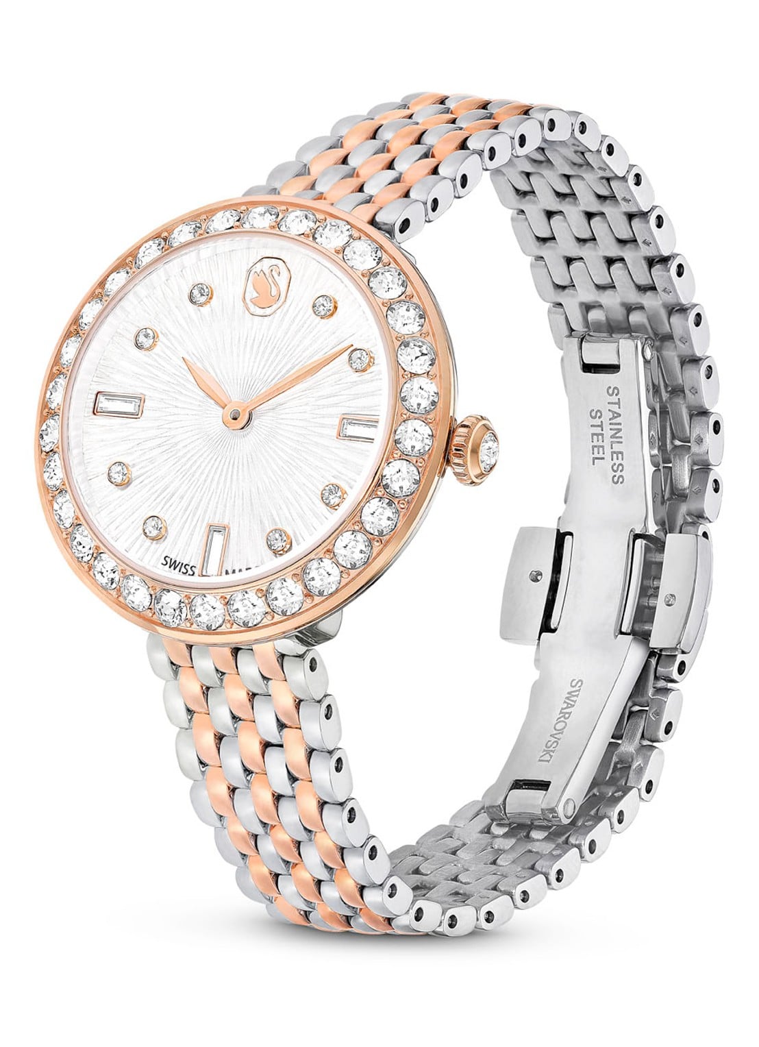 Swarovski Certa horloge 5672971  - detail 2 roségoud