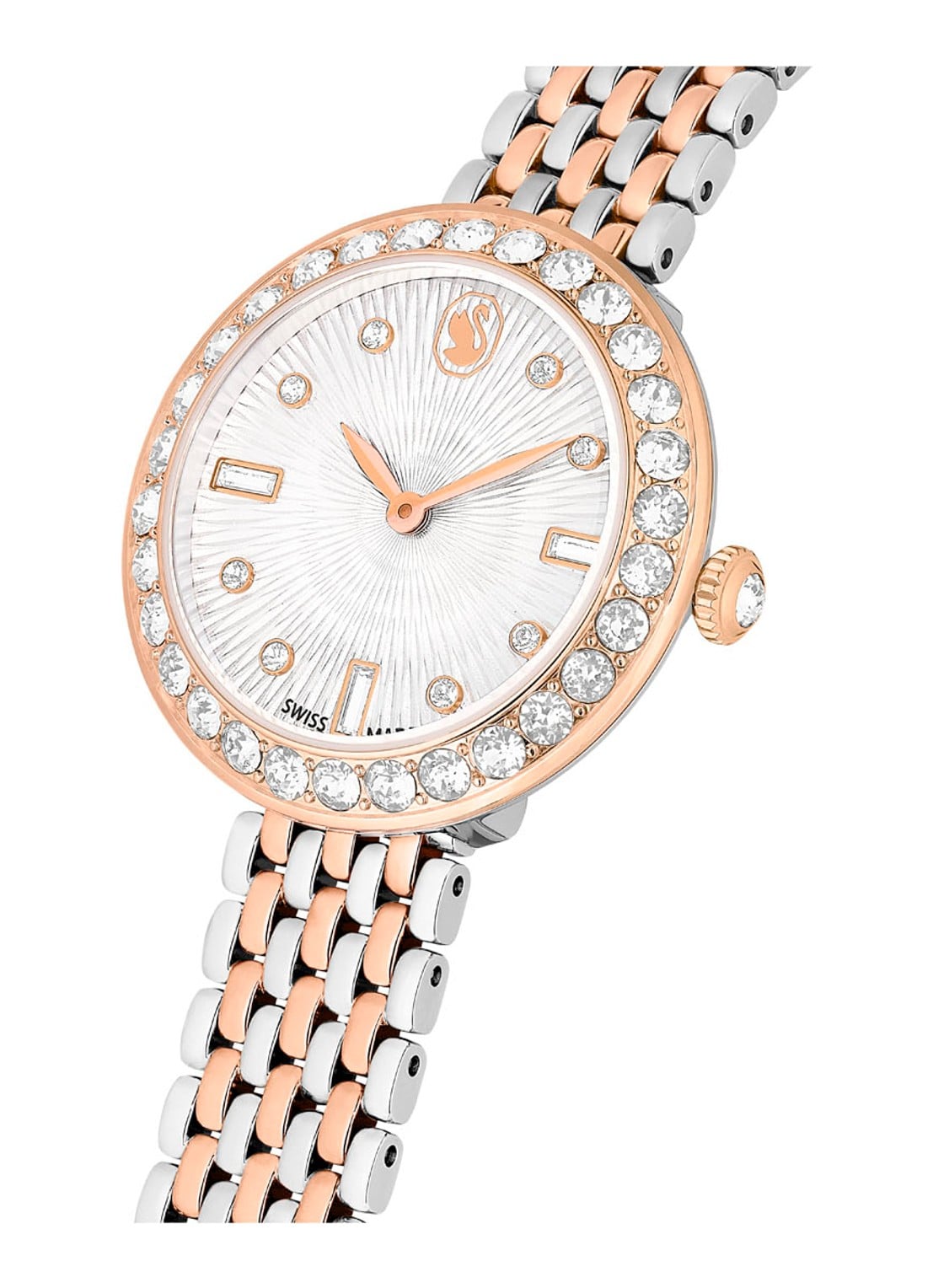 Swarovski Certa horloge 5672971  - detail 4 roségoud