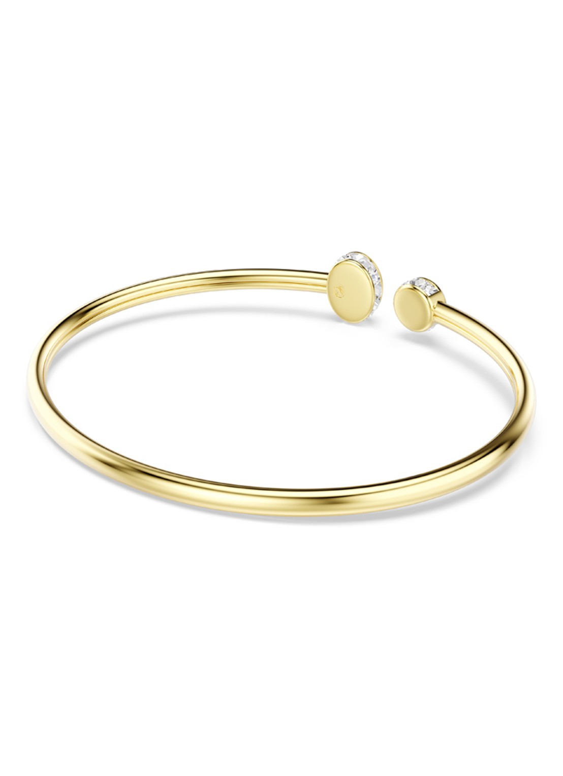 Swarovski Chroma bangle met kristal  - detail 4 goud