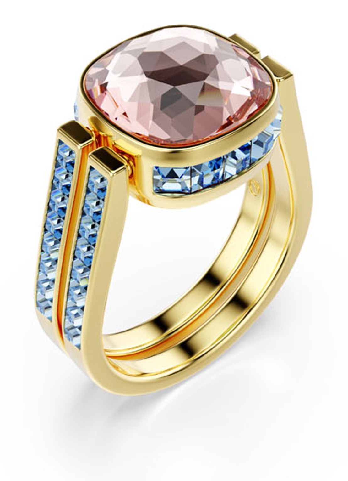 Swarovski Chroma ring verguld 50 - detail 2 goud