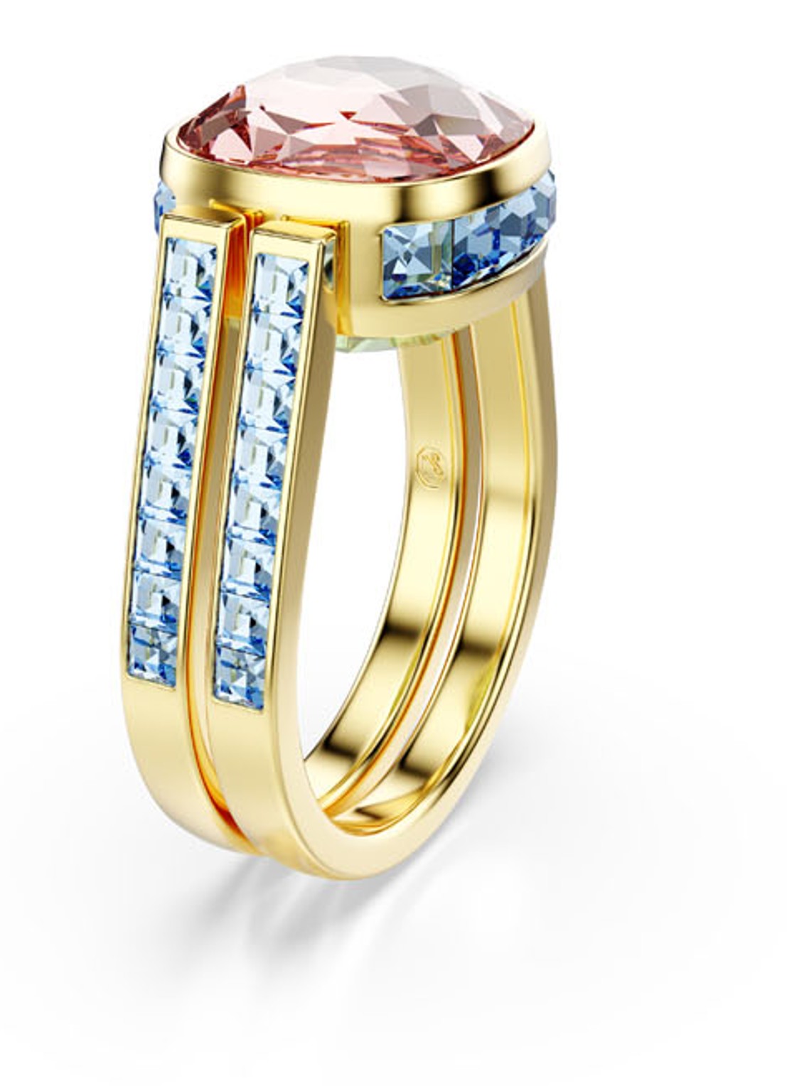 Swarovski Chroma ring verguld 50 - detail 4 goud