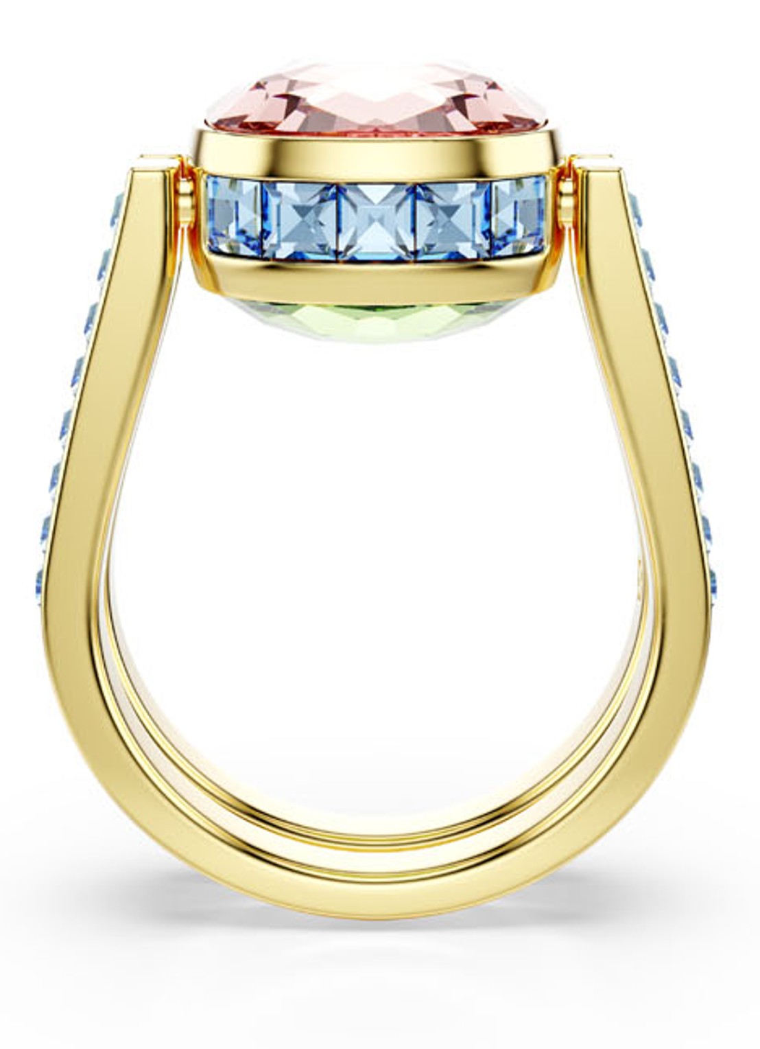 Swarovski Chroma ring verguld 50 - detail 5 goud