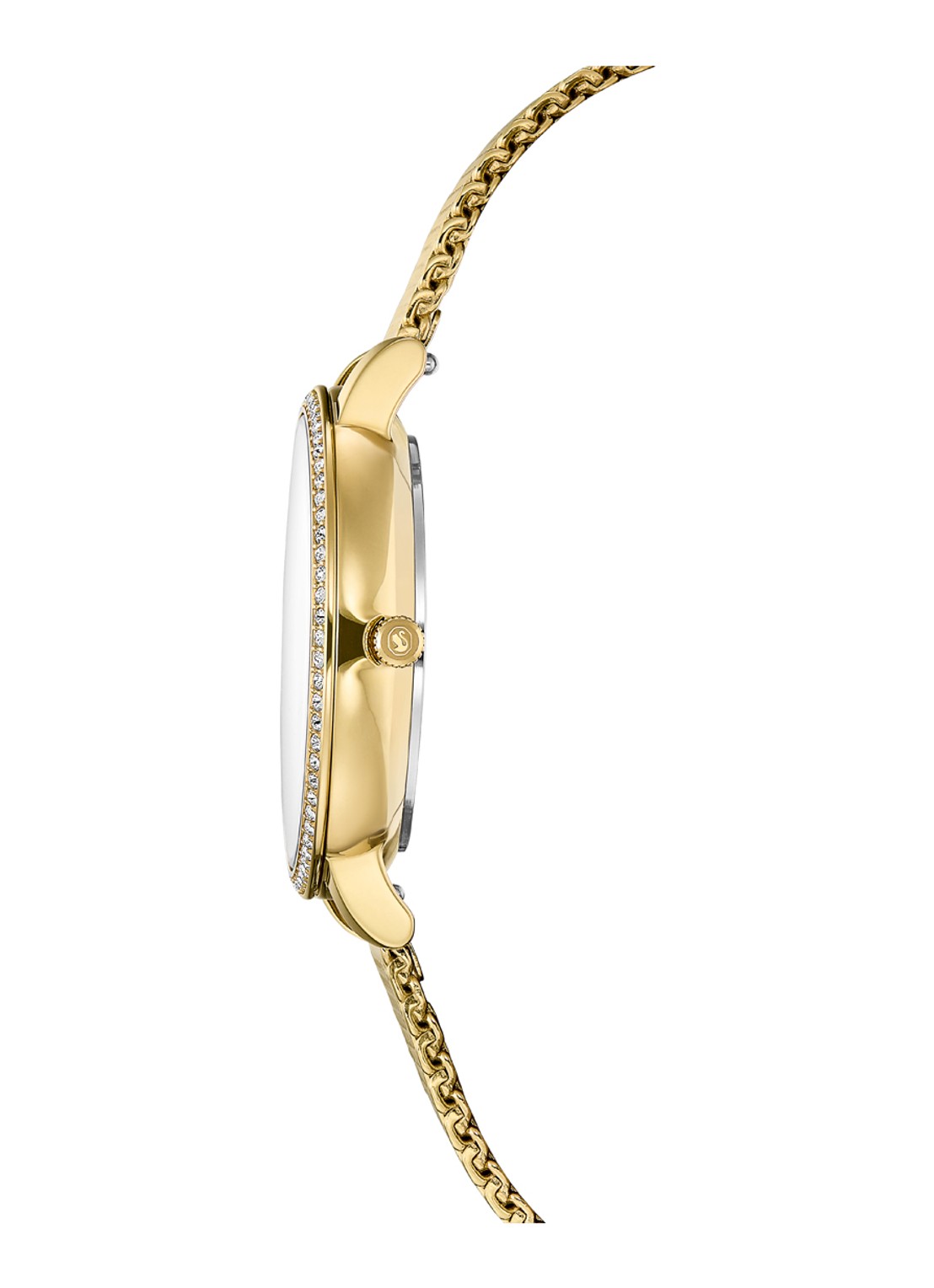 Swarovski Clarica horloge 5740823 - detail 4 goud