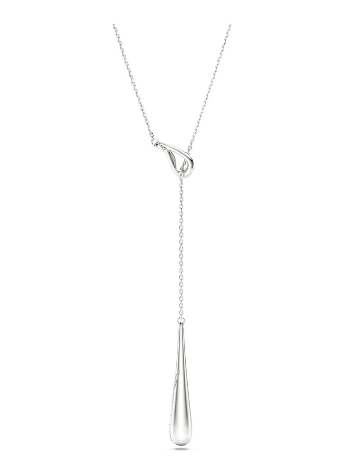 Swarovski Classica ketting met hanger  - detail 4 zilver