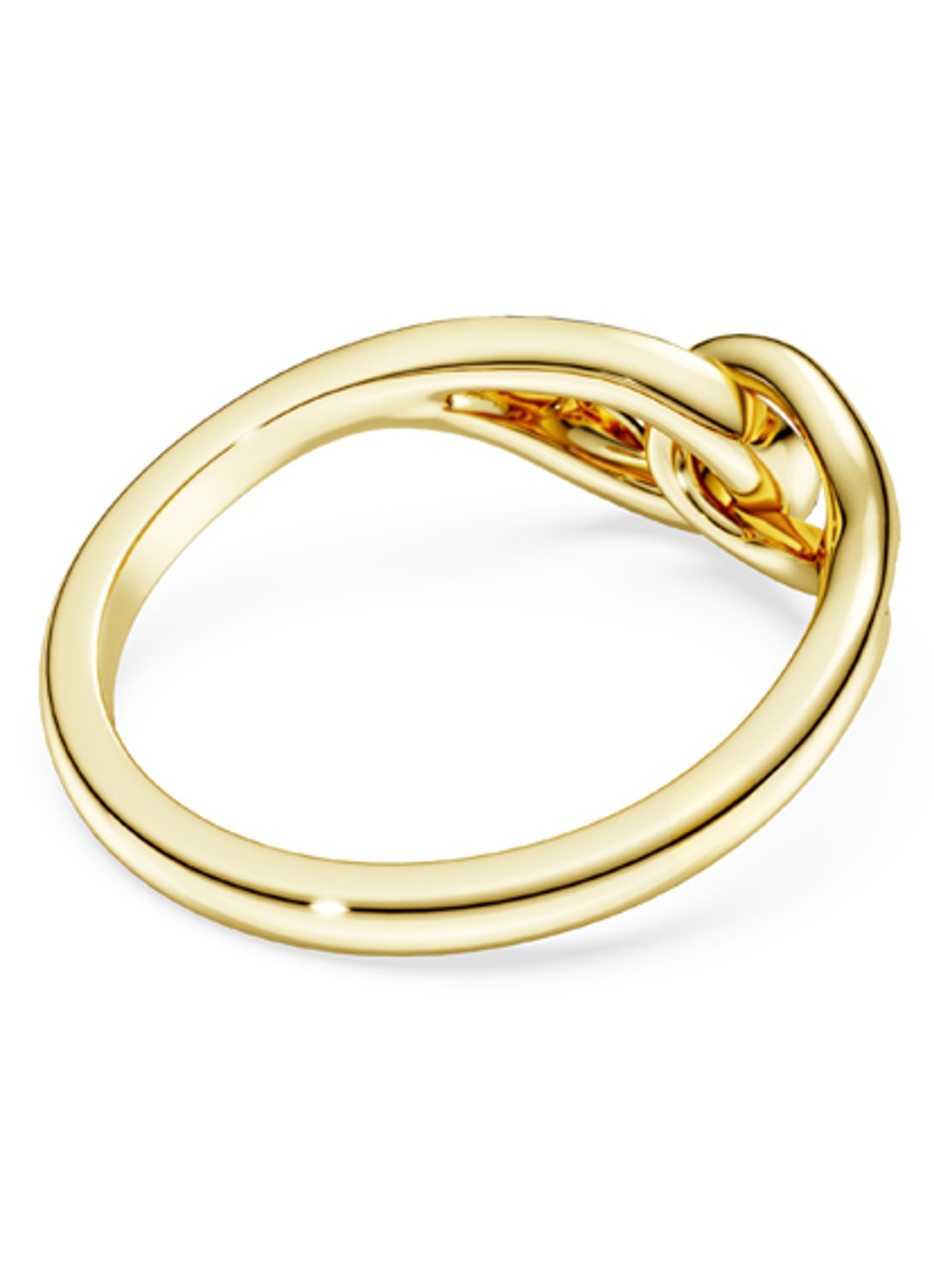 Swarovski Classica ring verguld 58 - detail 4 goud