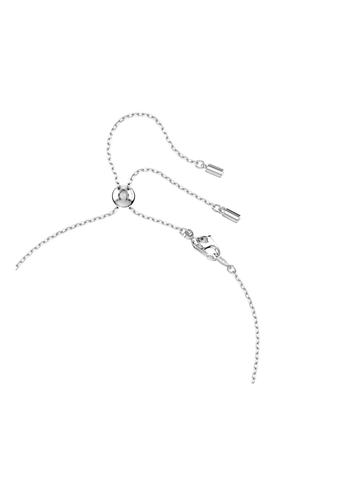 Swarovski Constella ketting met hanger  - detail 3 zilver