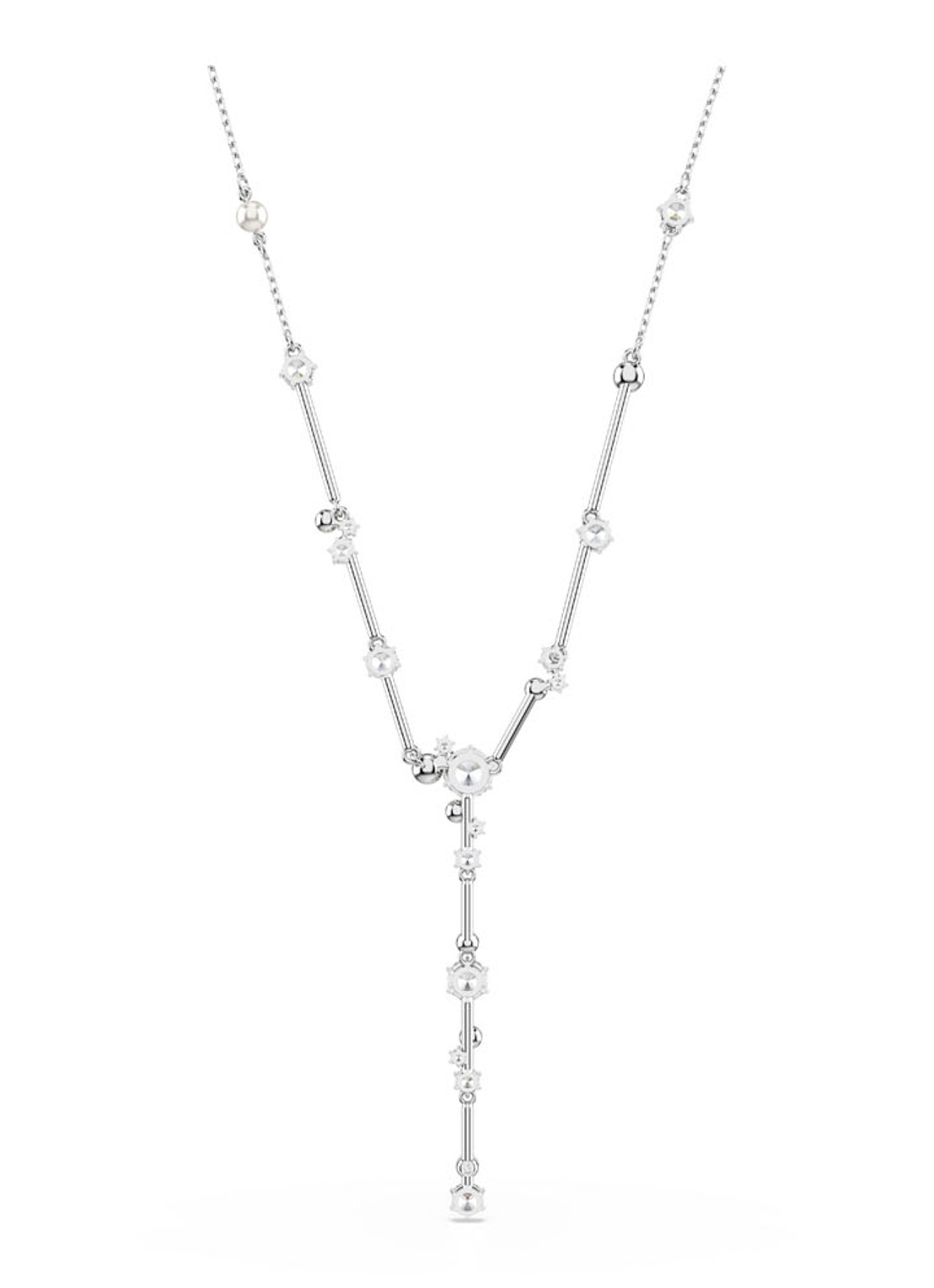 Swarovski Constella ketting met hanger  - detail 4 zilver