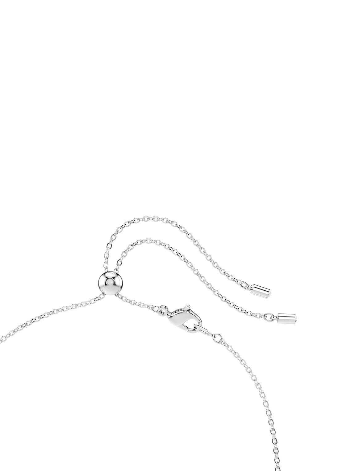 Swarovski Constella ketting met zirkonia - detail 3 zilver