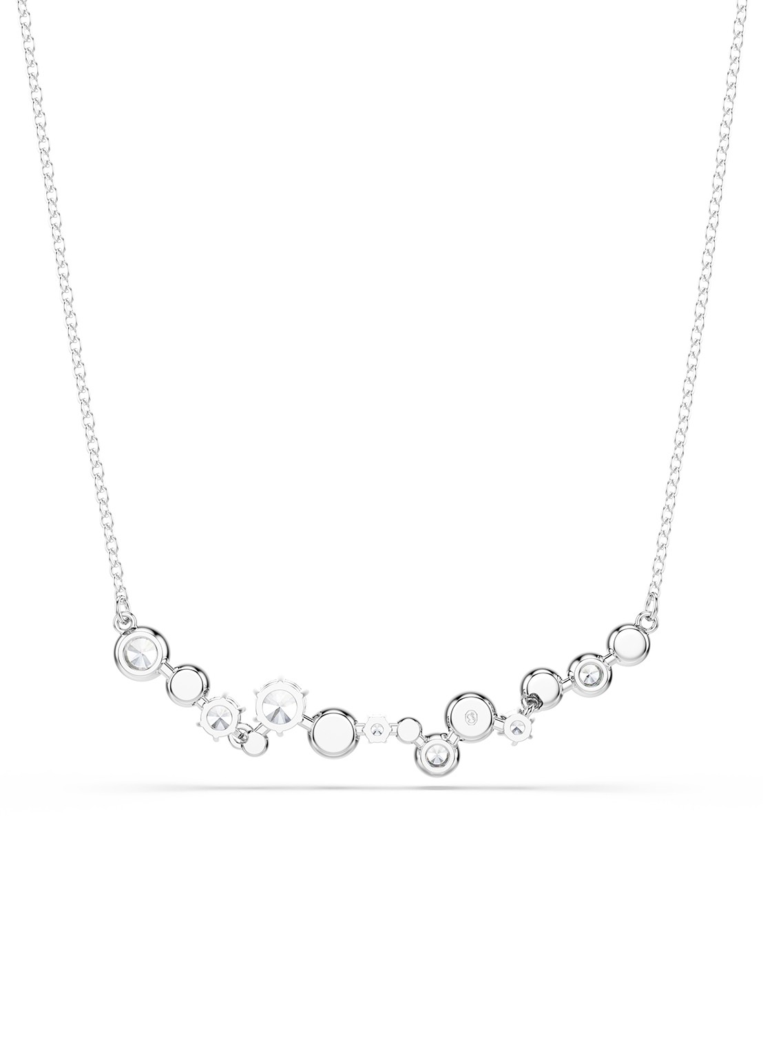Swarovski Constella ketting met zirkonia - detail 4 zilver