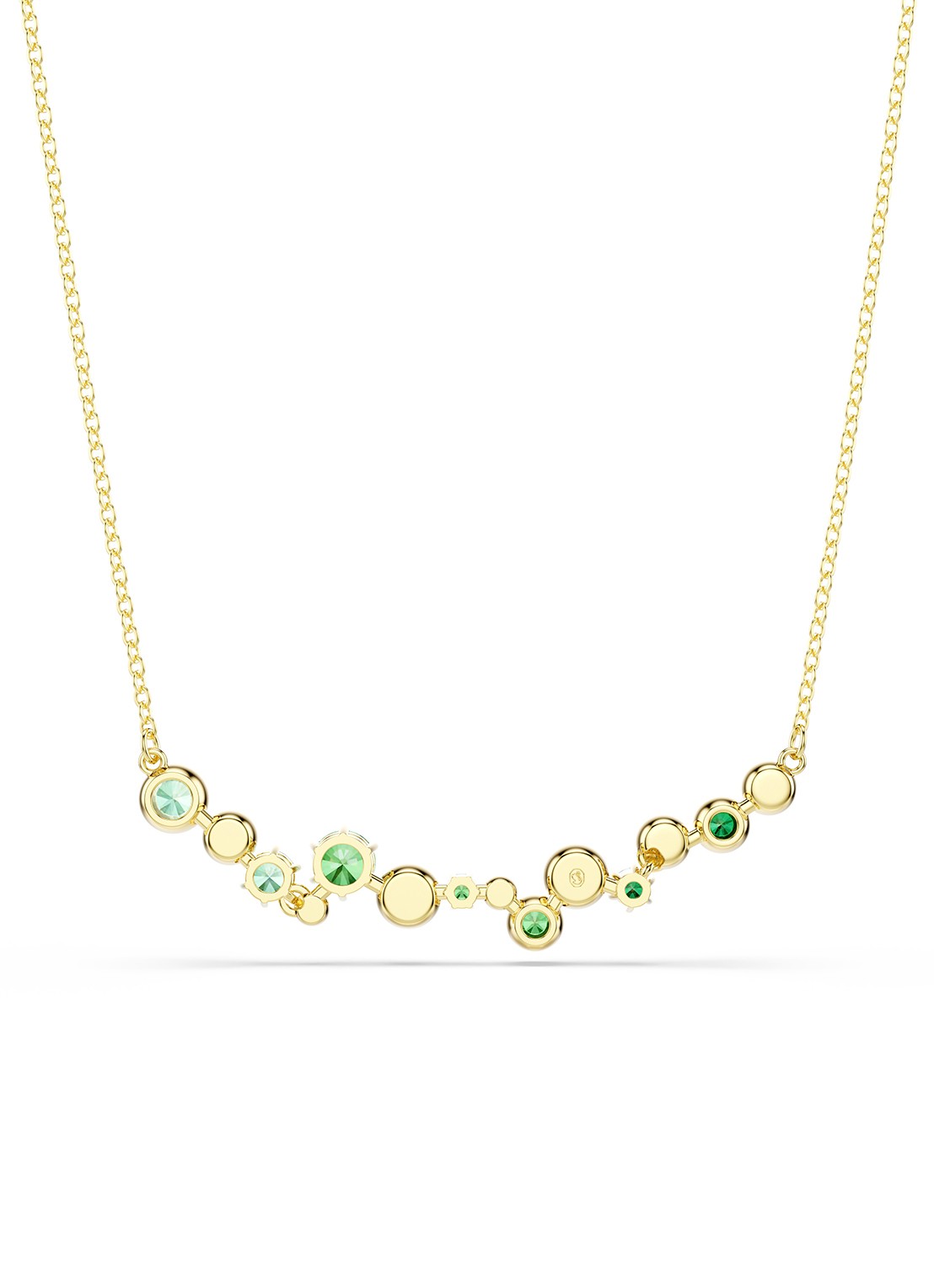 Swarovski Constella ketting met zirkonia - detail 4 goud