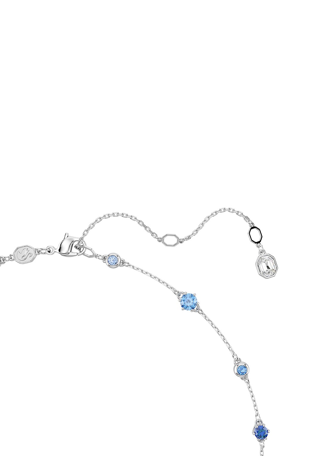Swarovski Constella ketting met zirkonia - detail 2 zilver