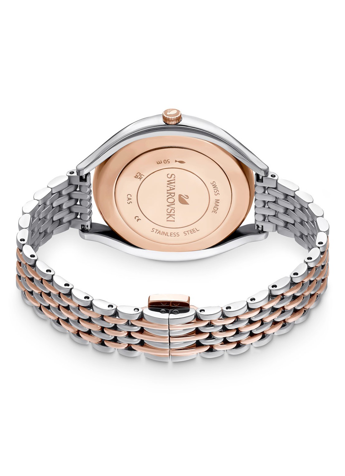 Swarovski Cry Aura horloge 5644075 - detail 2 zilver