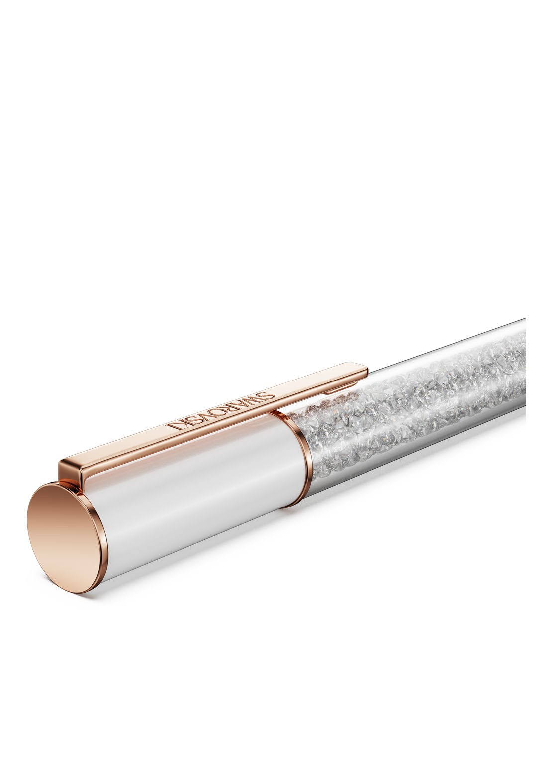 Swarovski Crystalline Lustre pen met kristal - detail 4 zilver