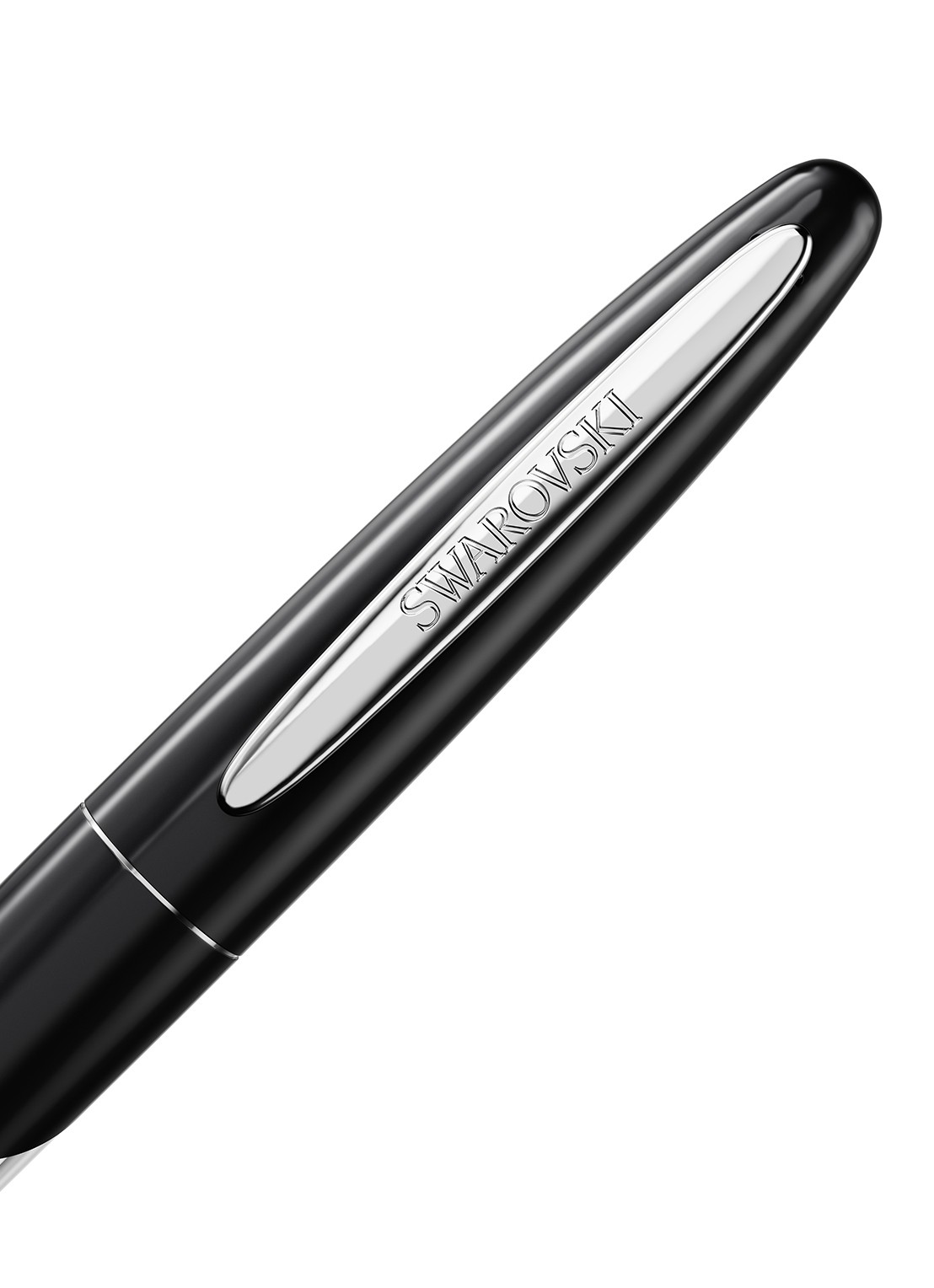 Swarovski Crystalline Nova balpen - detail 3 zwart
