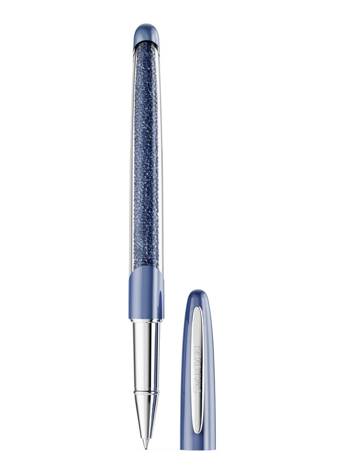 Swarovski Crystalline Nova balpen - detail blauw