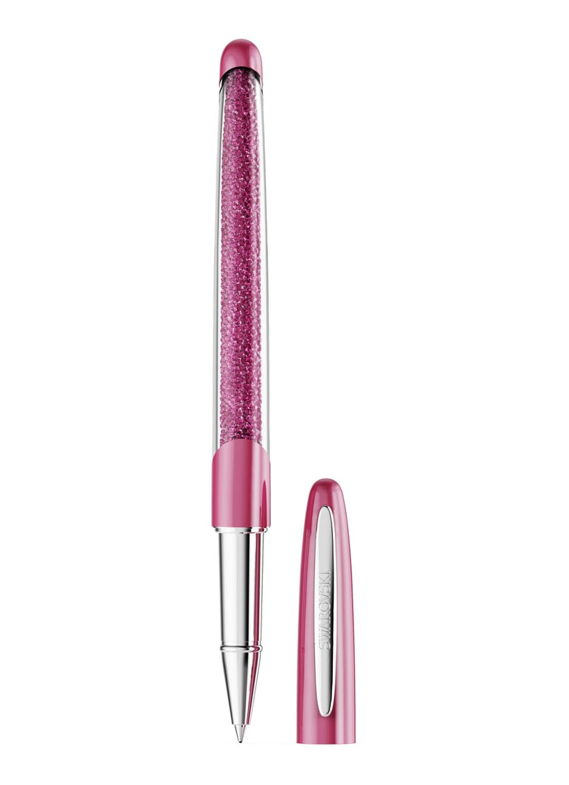 Swarovski Crystalline Nova balpen - detail roze