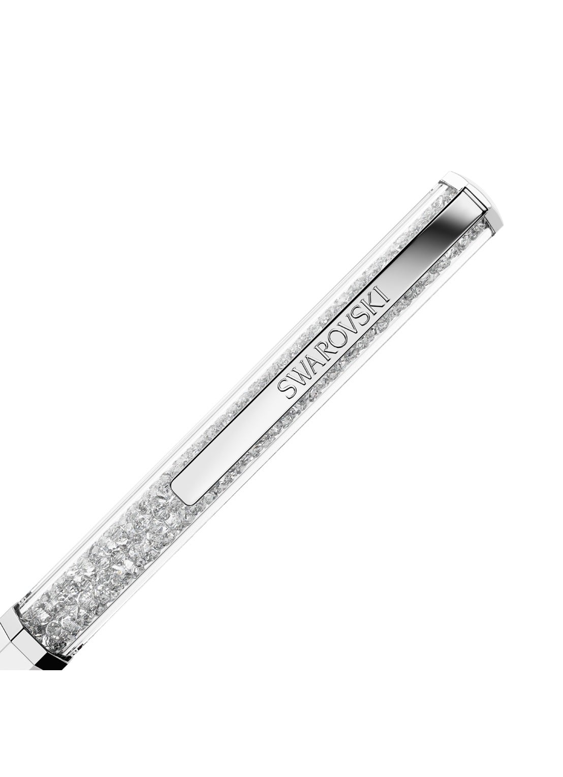 Swarovski Crystalline pen met Swarovski kristal - detail 2 wit