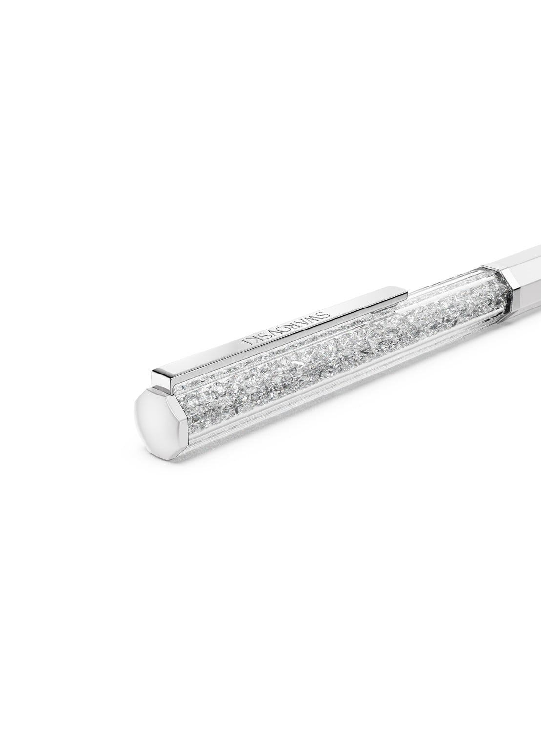 Swarovski Crystalline pen met Swarovski kristal - detail 3 wit