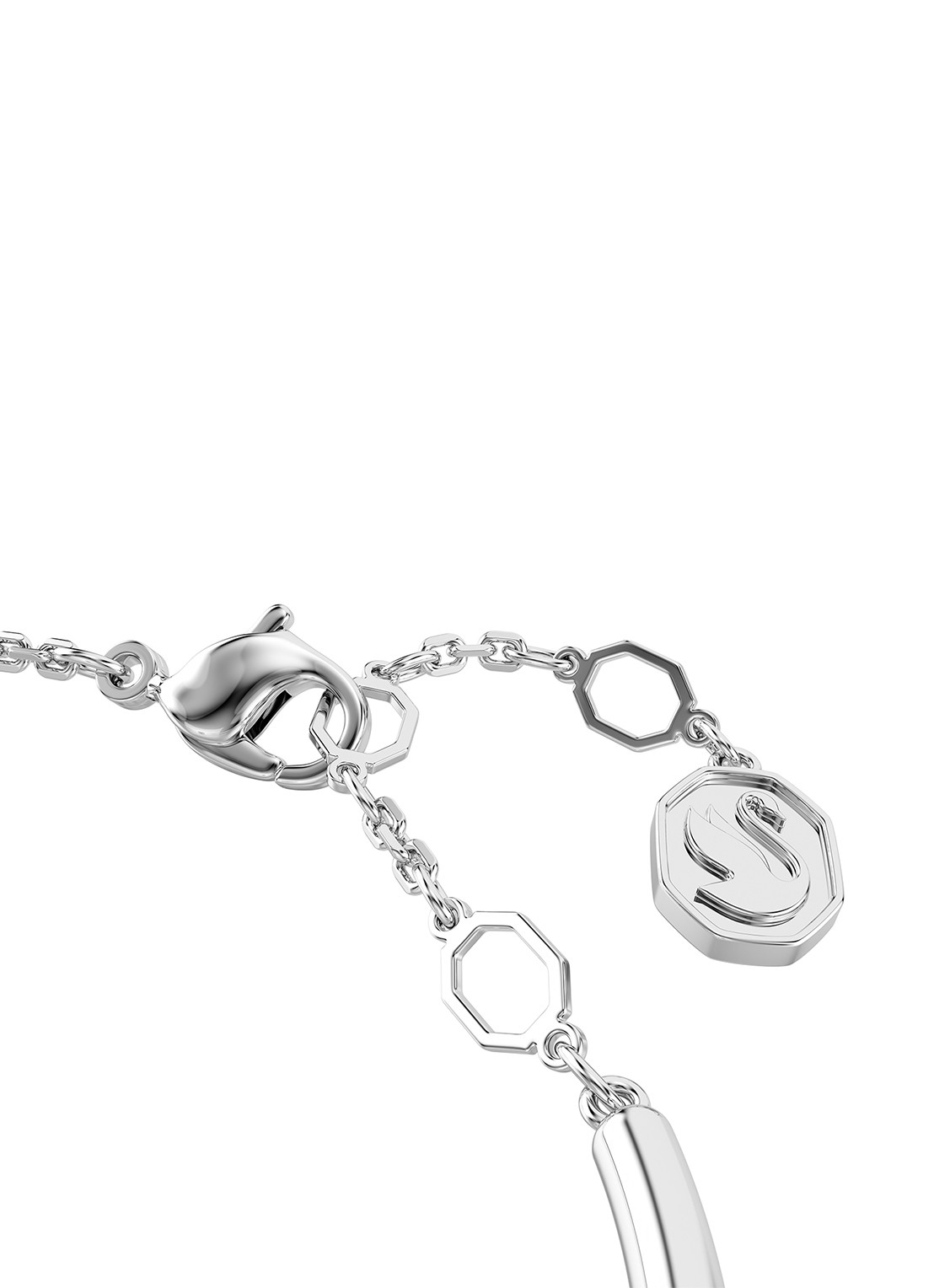 Swarovski Dextera armband mert kristal M - detail 2 zilver