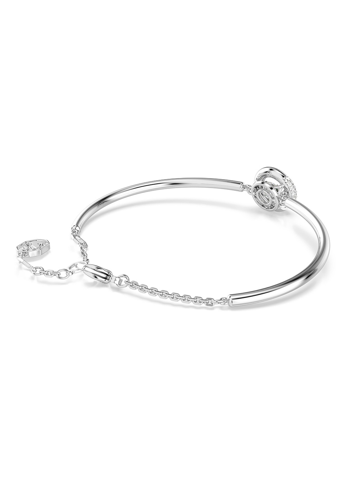 Swarovski Dextera armband mert kristal M - detail 4 zilver