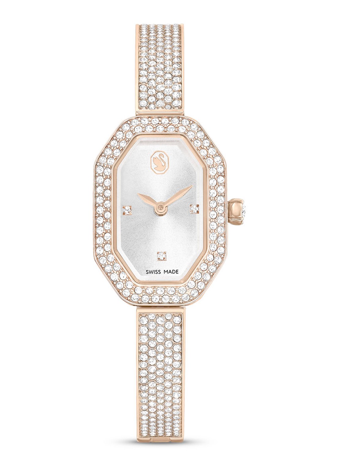 Swarovski Dextera Bangle horloge 5672987 - voorkant goud