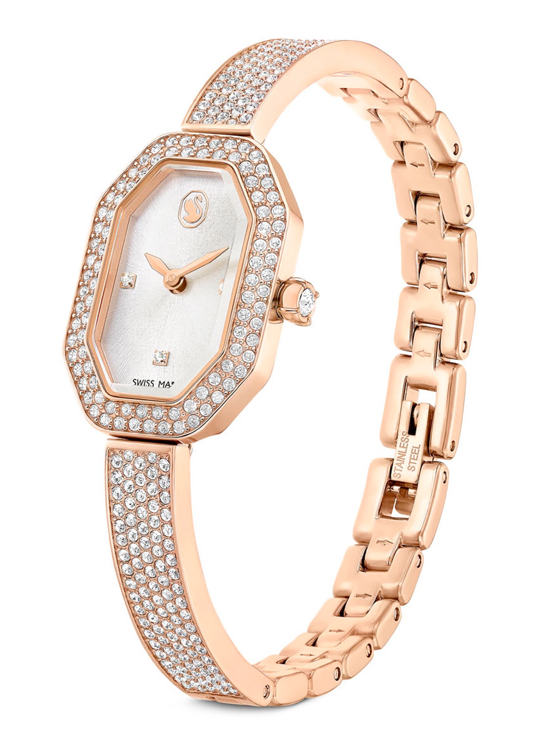 Swarovski Dextera Bangle horloge 5672992 - detail roségoud