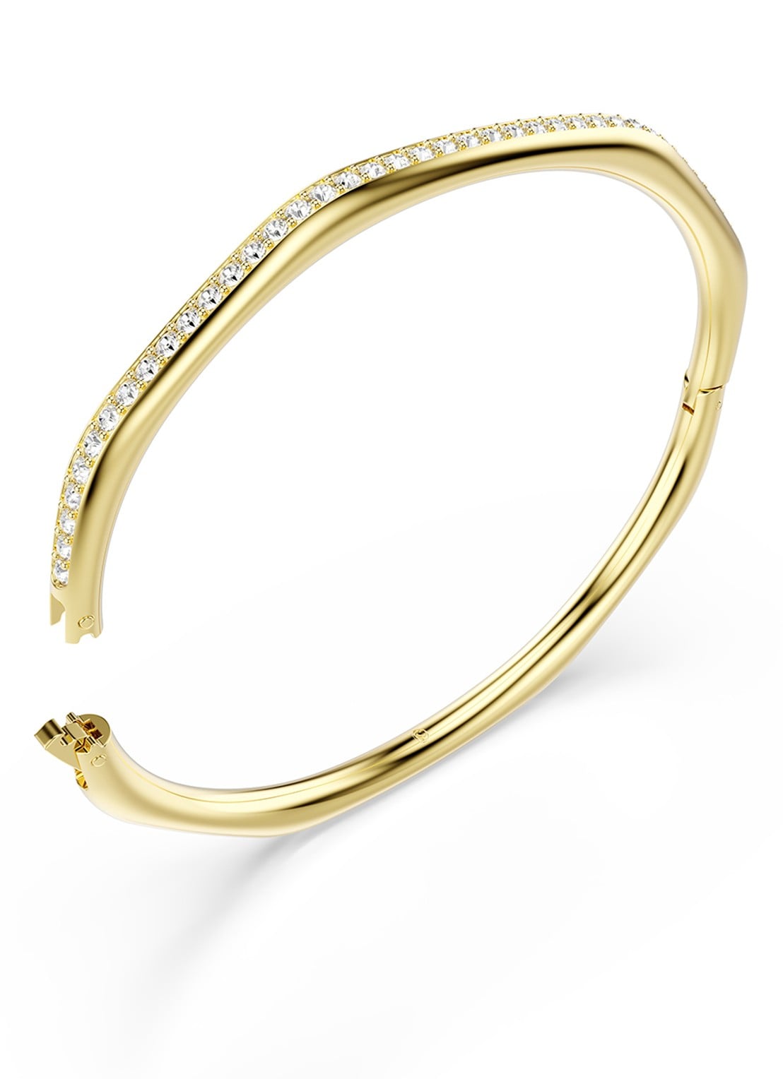Swarovski Dextera bangle met kristal L - detail 5 goud