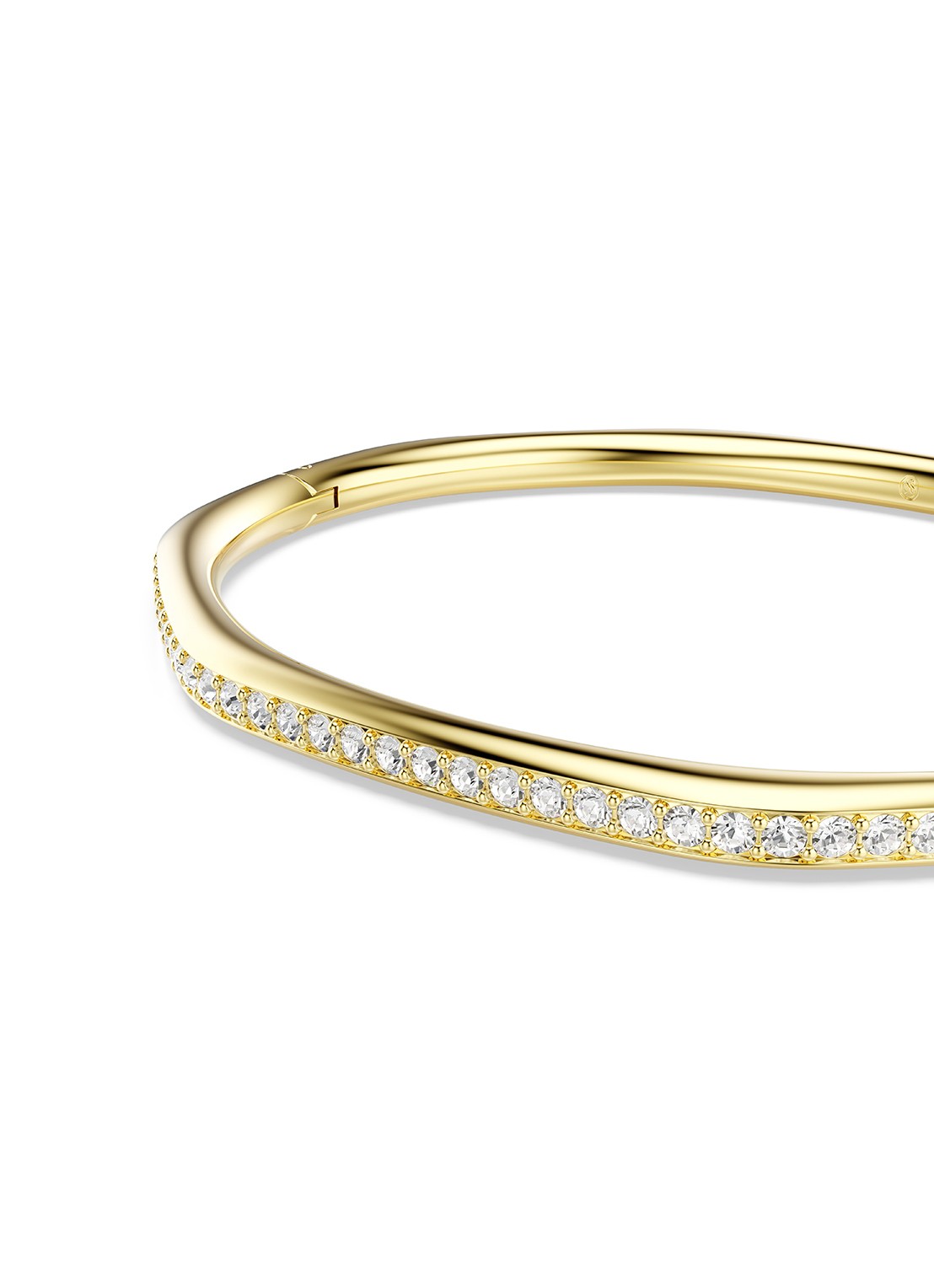 Swarovski Dextera bangle met kristal L - detail 4 goud