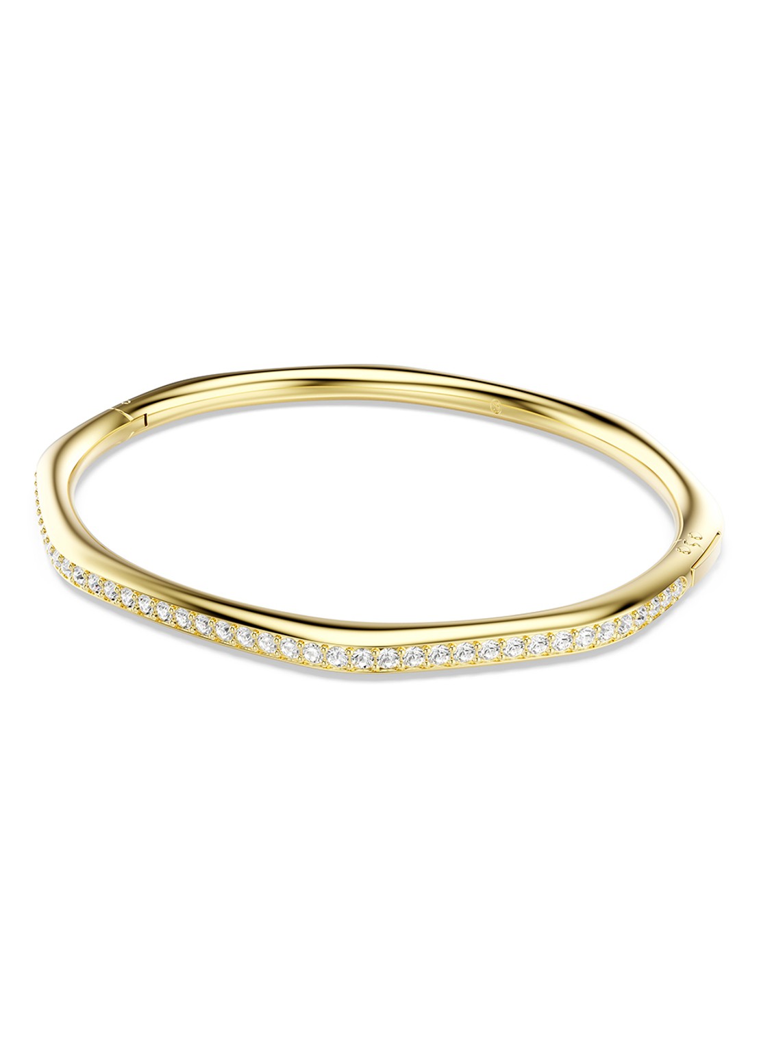 Swarovski Dextera bangle met kristal M - detail 2 goud