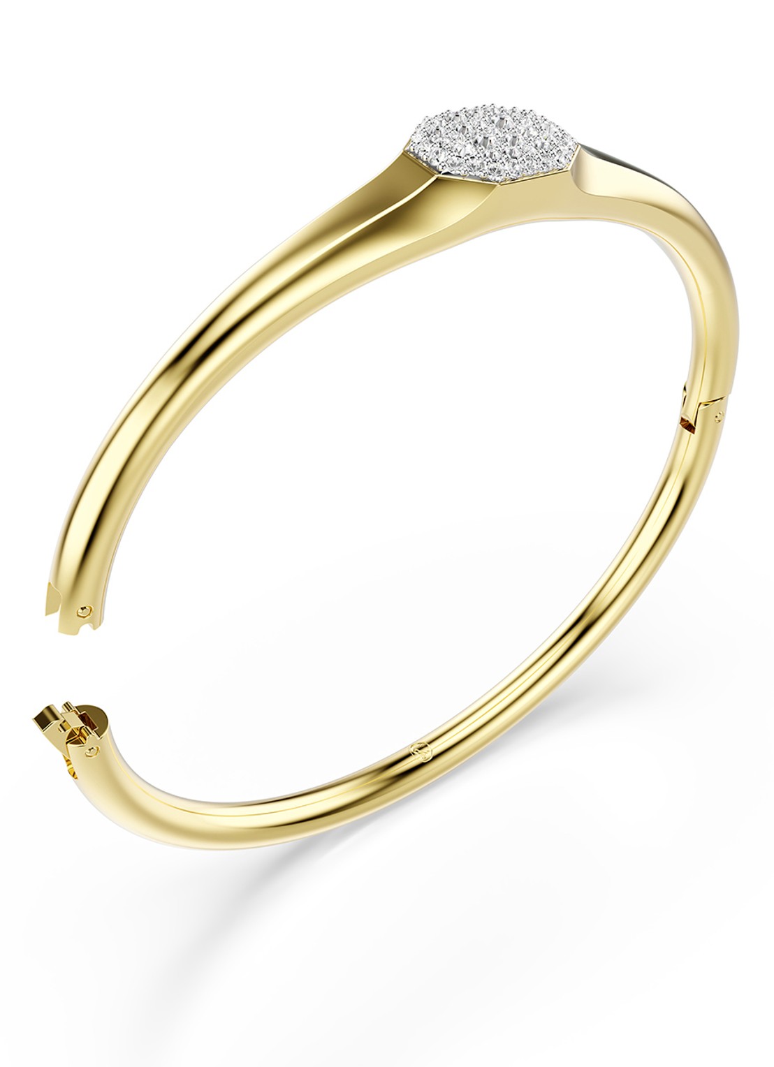 Swarovski Dextera bangle met kristal S - detail 2 goud