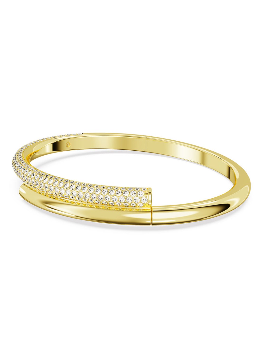Swarovski Dextera bangle verguld M - voorkant 4 goud