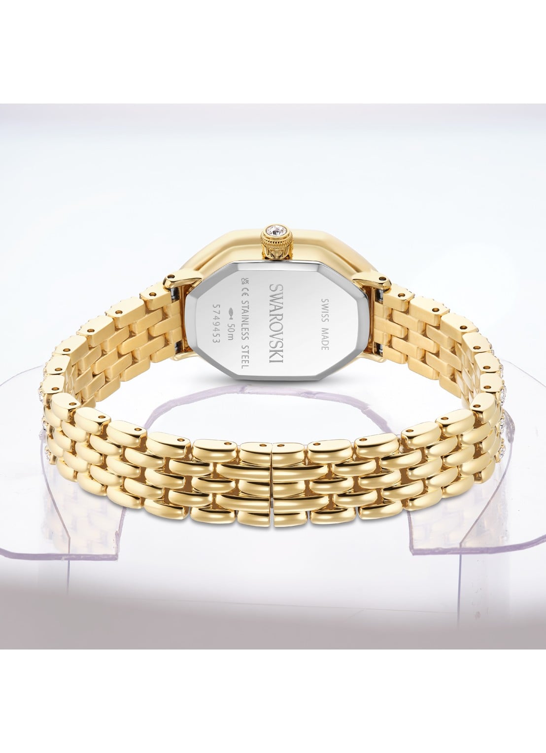 Swarovski Dextera horloge 5749453 - detail 3 goud