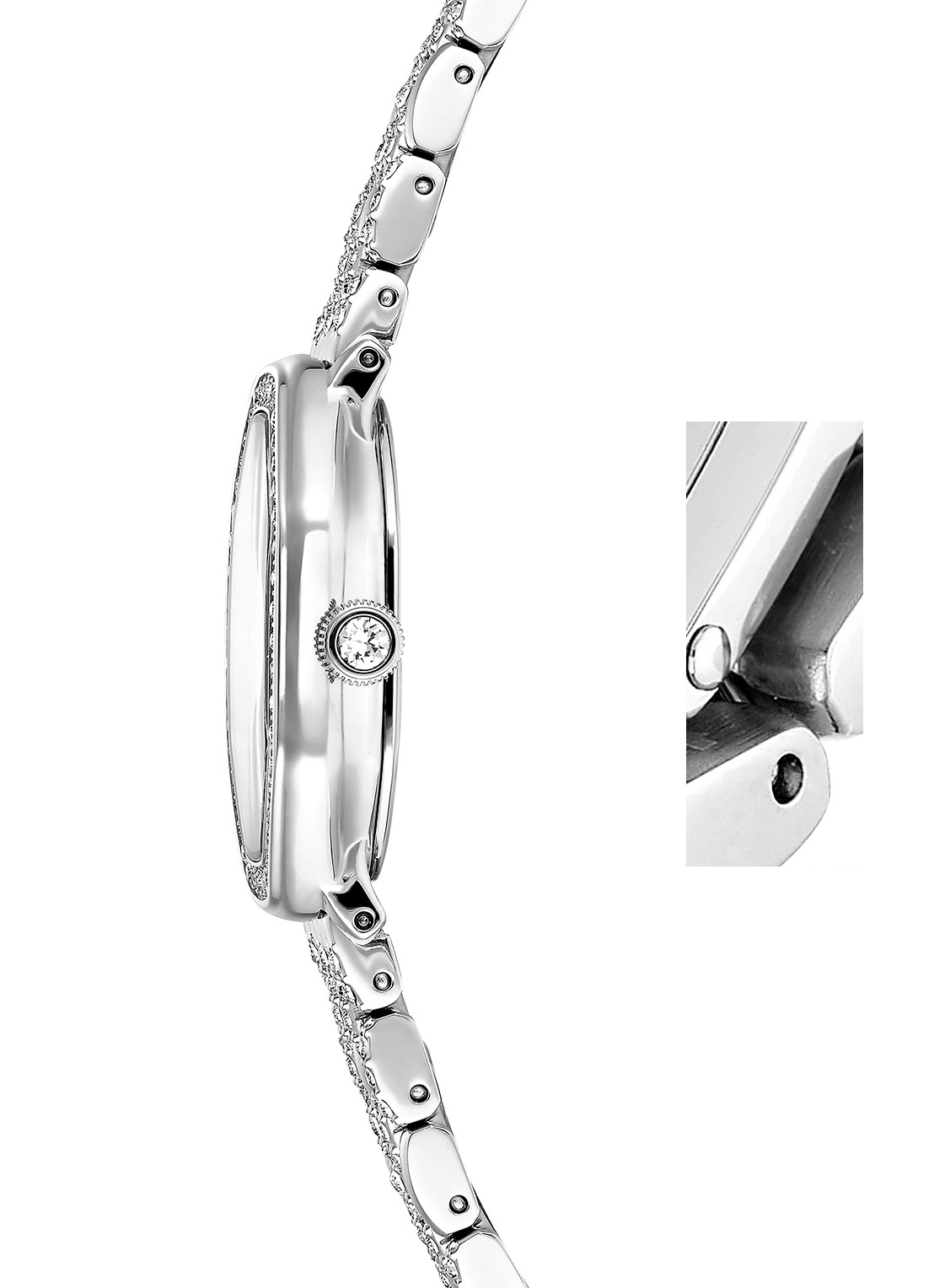 Swarovski Dextera Octagon horloge 5698690  - detail 7 zilver