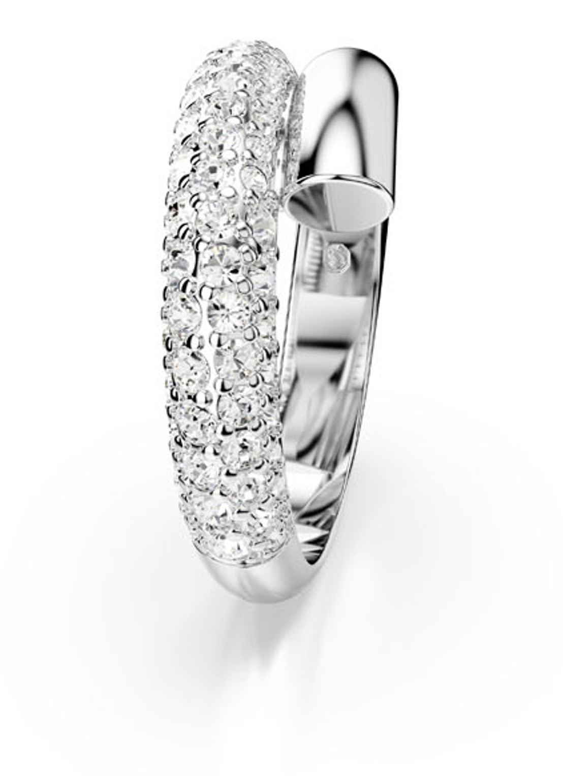 Swarovski Dextera ring met kristal 60 - detail 3 zilver