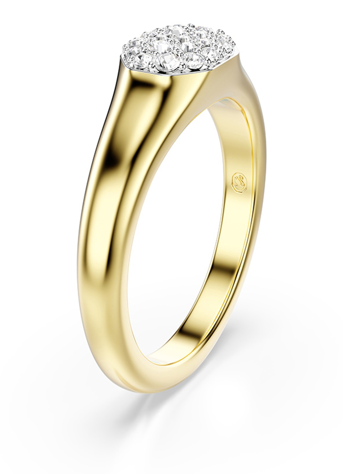 Swarovski Dextera ring verguld 50 - detail 3 goud