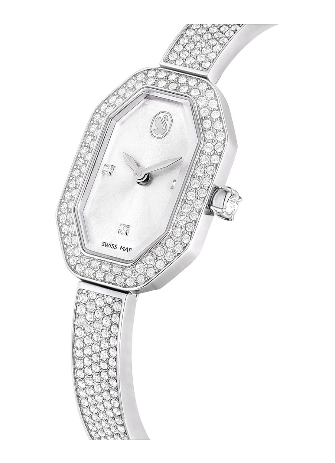 Swarovski Dextra Bangle horloge 5672977 - detail 4 zilver