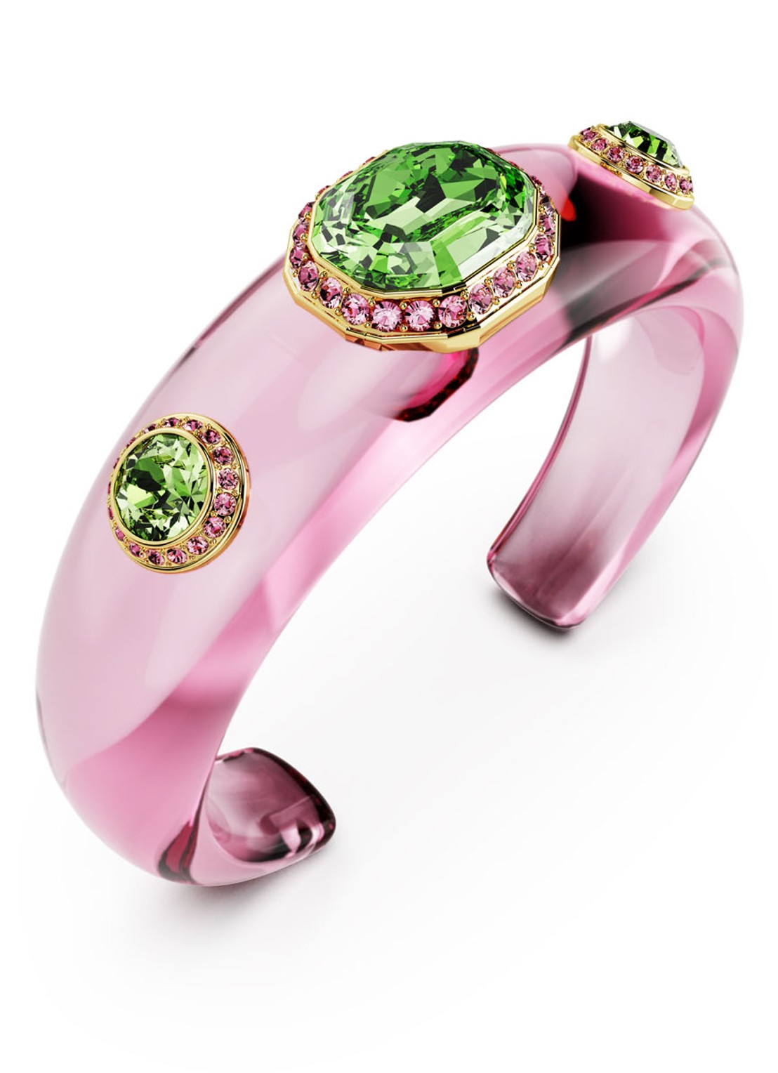Swarovski Dulcis bangle L - detail 3 roze