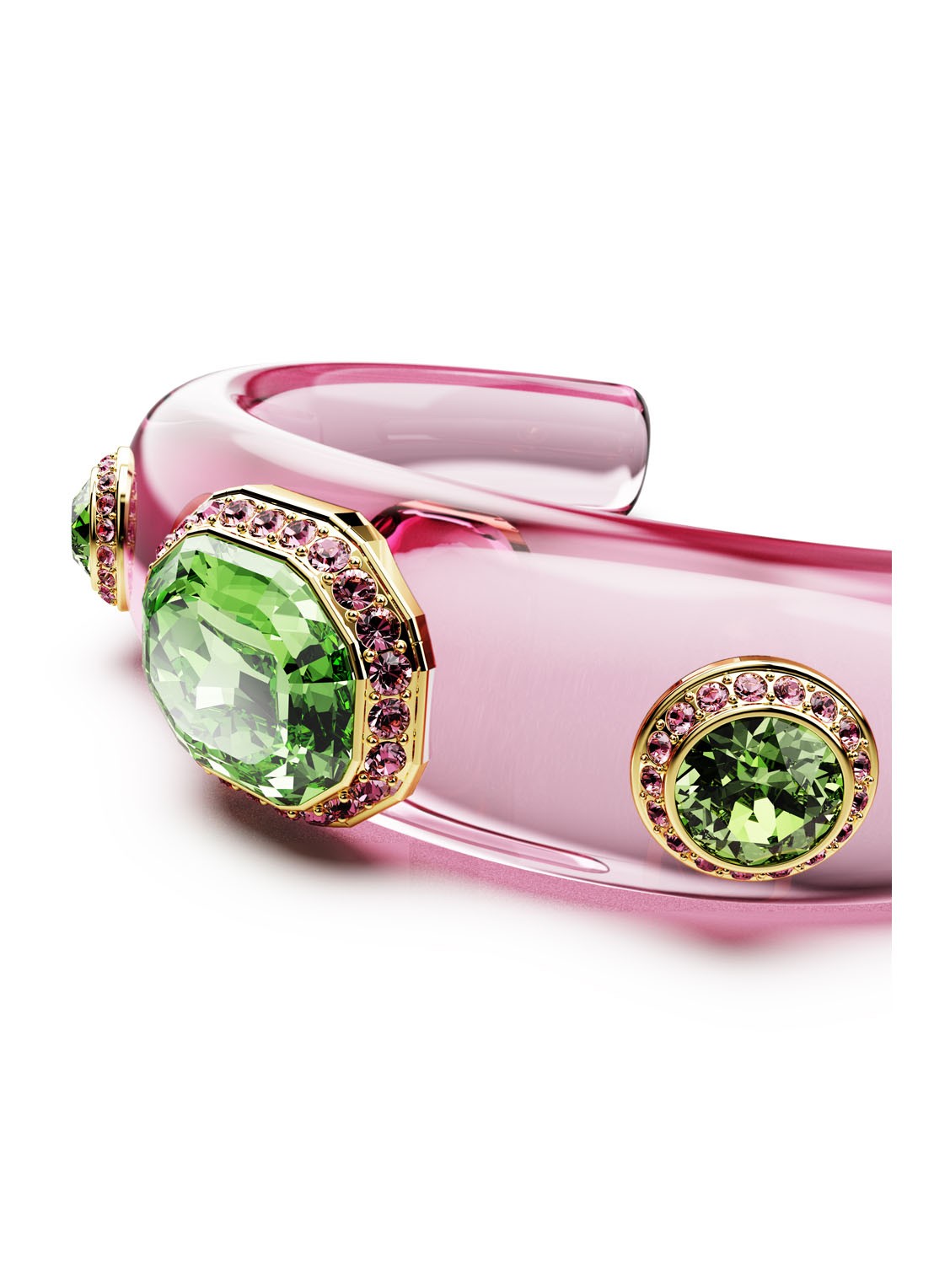 Swarovski Dulcis bangle L - detail 4 roze