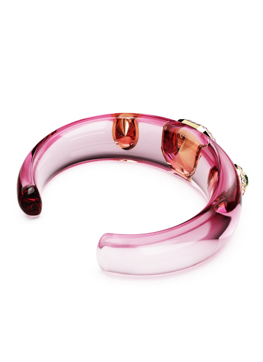 Swarovski Dulcis bangle L - detail 5 roze
