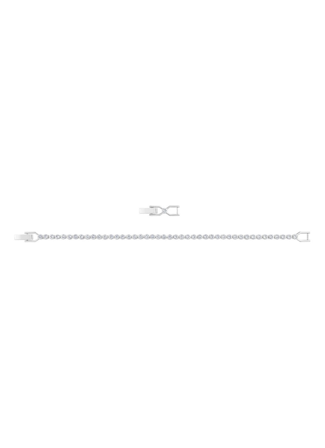 Swarovski Emily armband met kristal - detail 3 zilver