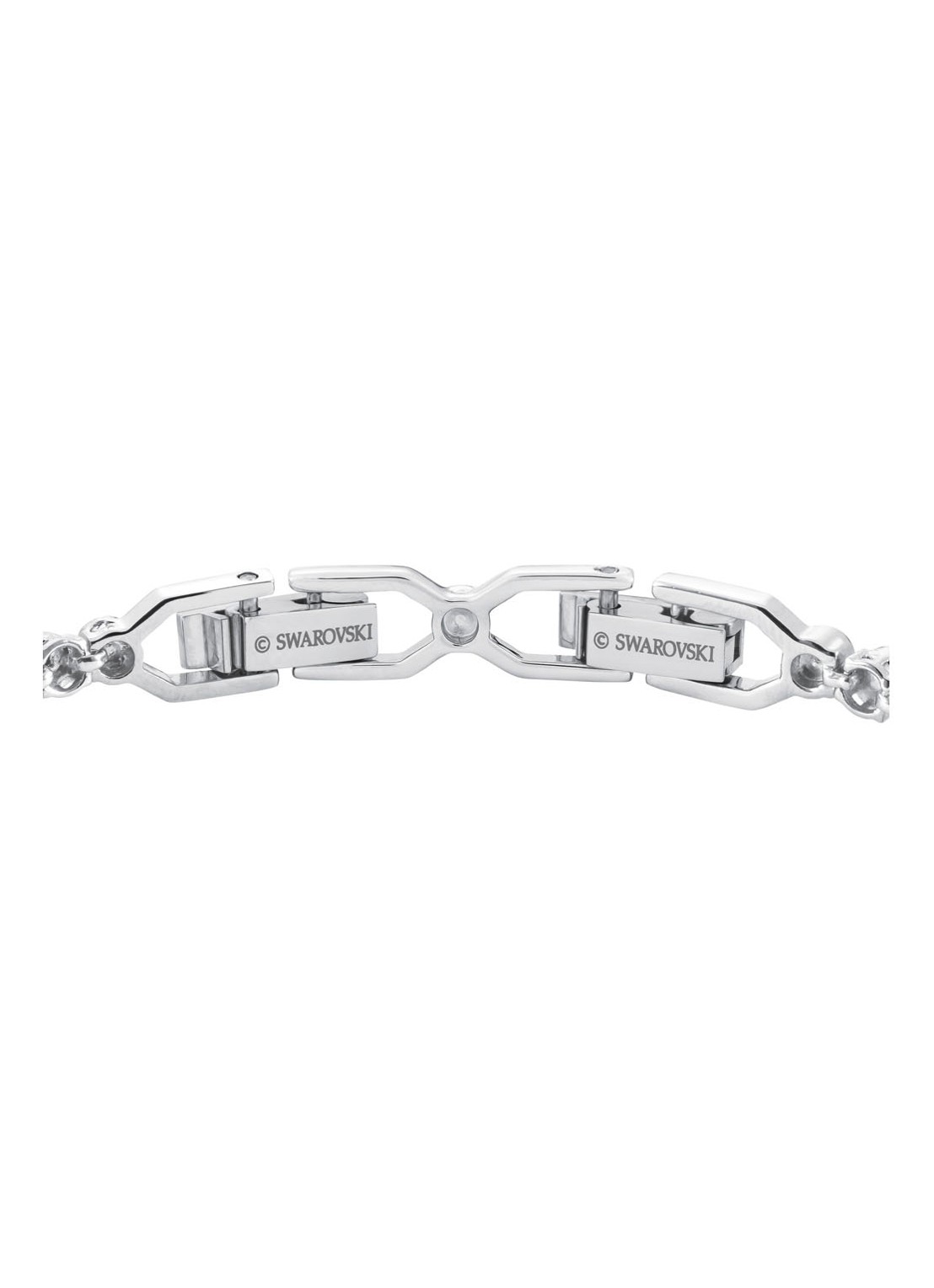 Swarovski Emily armband met kristal - detail 5 zilver