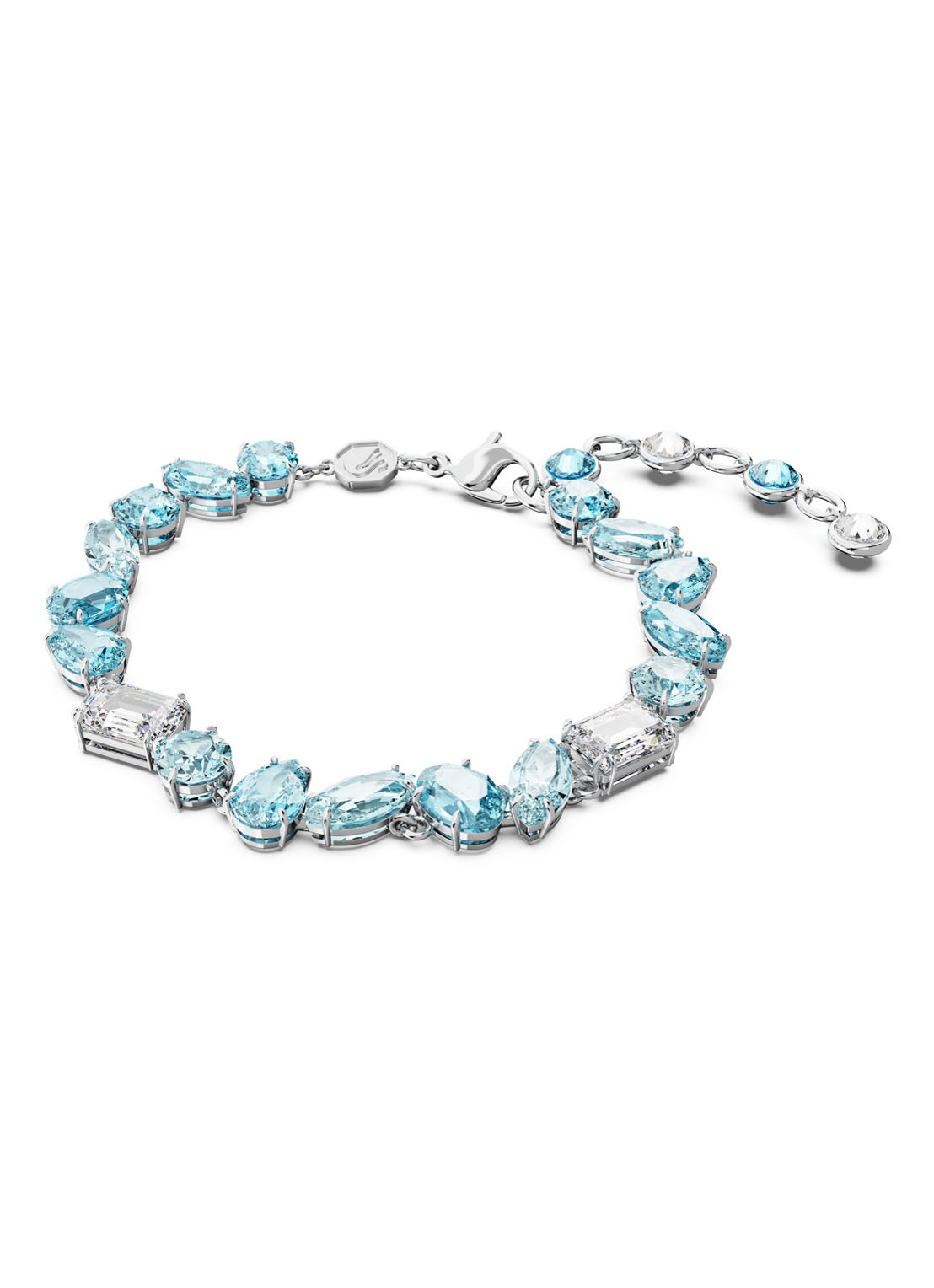 Swarovski Gema armband met kristal - detail blauw