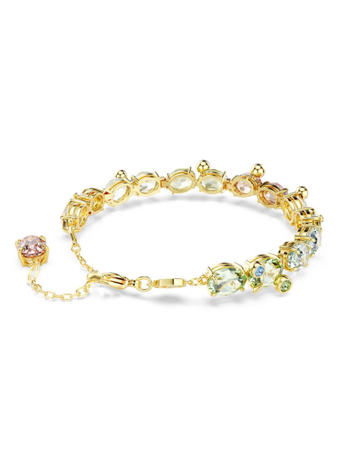 Swarovski Gema armband verguld M  - detail 5 goud